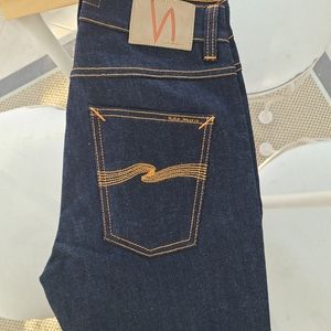 NWOT NUDIE Jeans Lean Dean Dry 16 Dips
